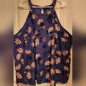 BNWT Torrid Floral Halter Tank